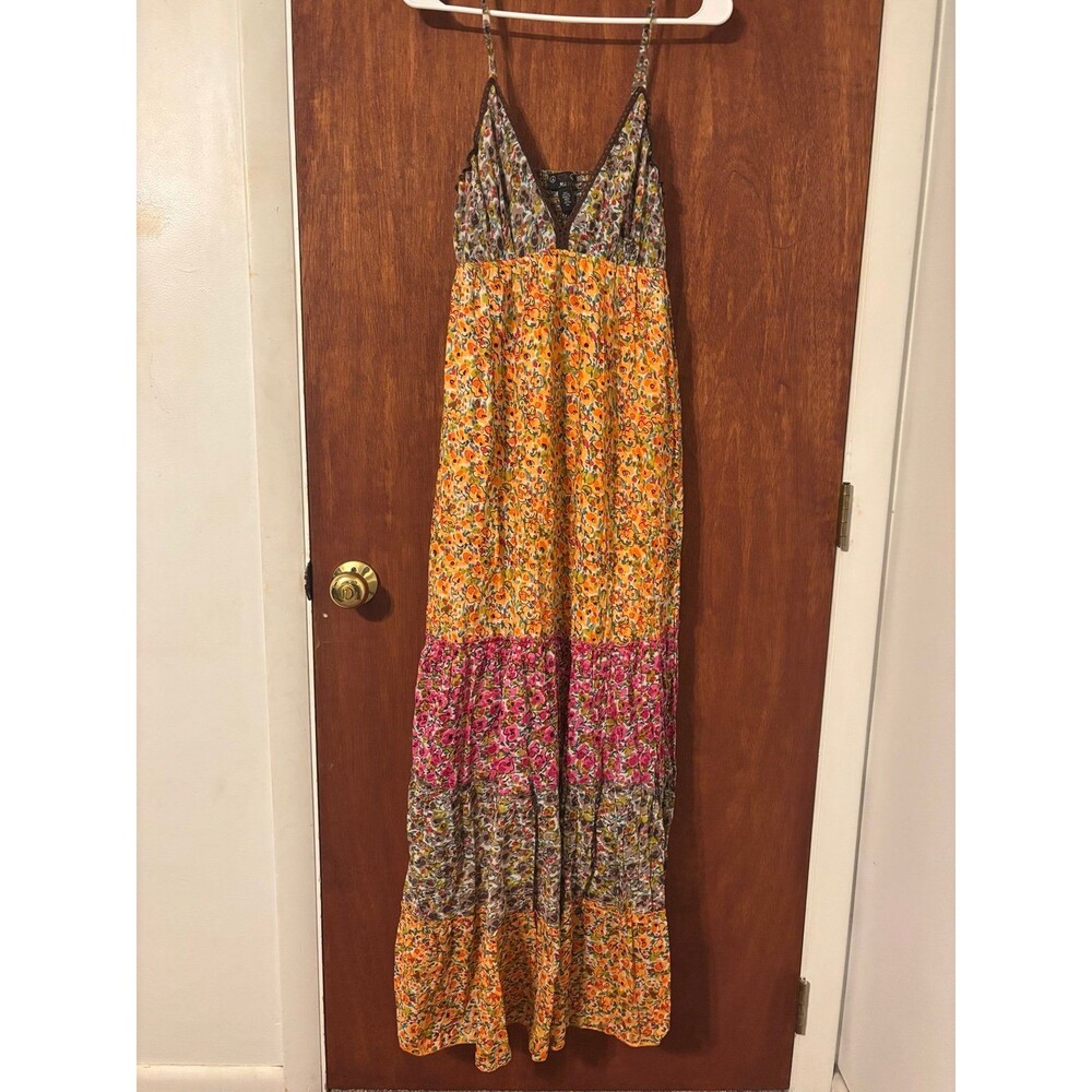 Ash & Sara Bohemian Boho Dress Size XL 100% Cotton